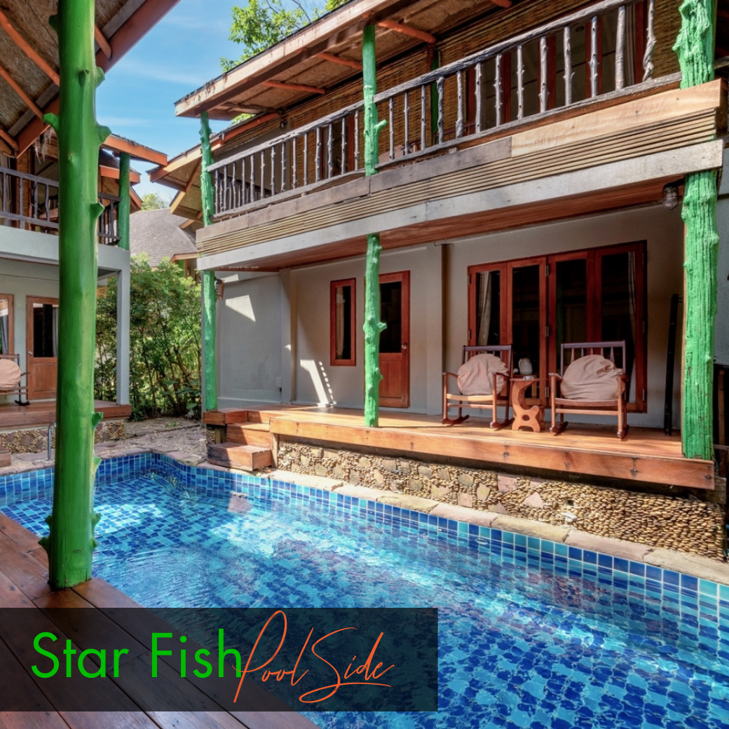 Canal View | Pool View Room : Sea Fan | Star Fish (ห้องวิวคลอง หรือวิวสระ)
