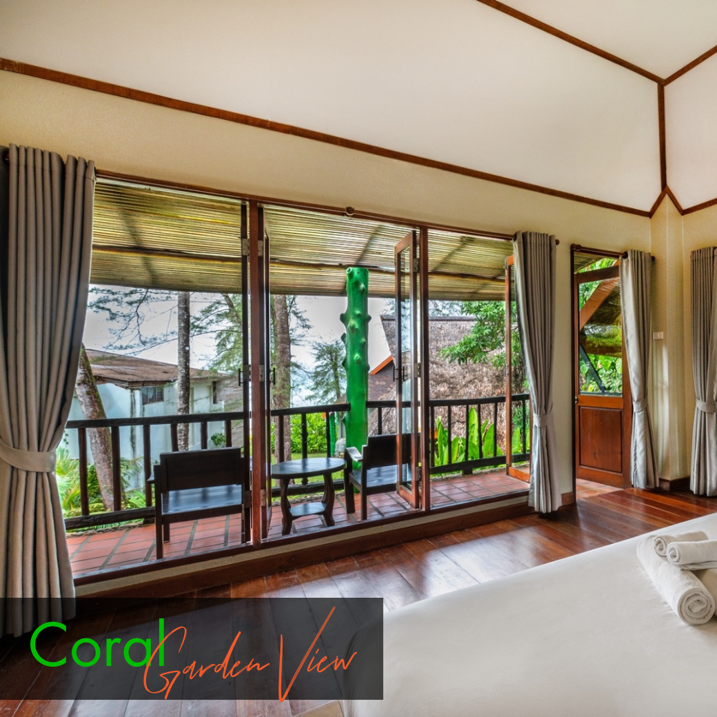 Deluxe Room - Mermaid l Coral (ห้องดีลักซ์ วิวสวน) : HALF-Board