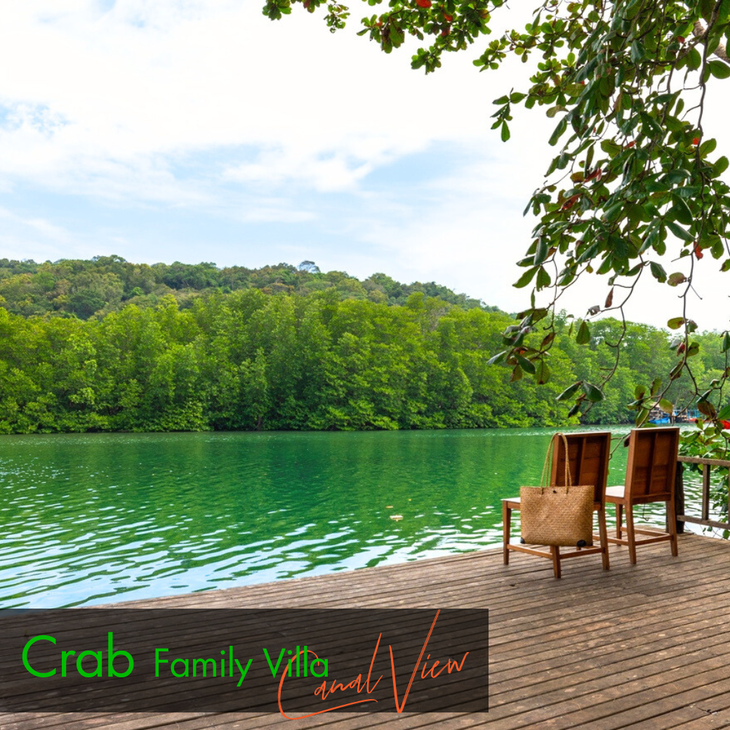 Family Villa - Sponge (Garden View) l Crab (Canal View) วิลล่าสำหรับครอบครัว : HALF-Board