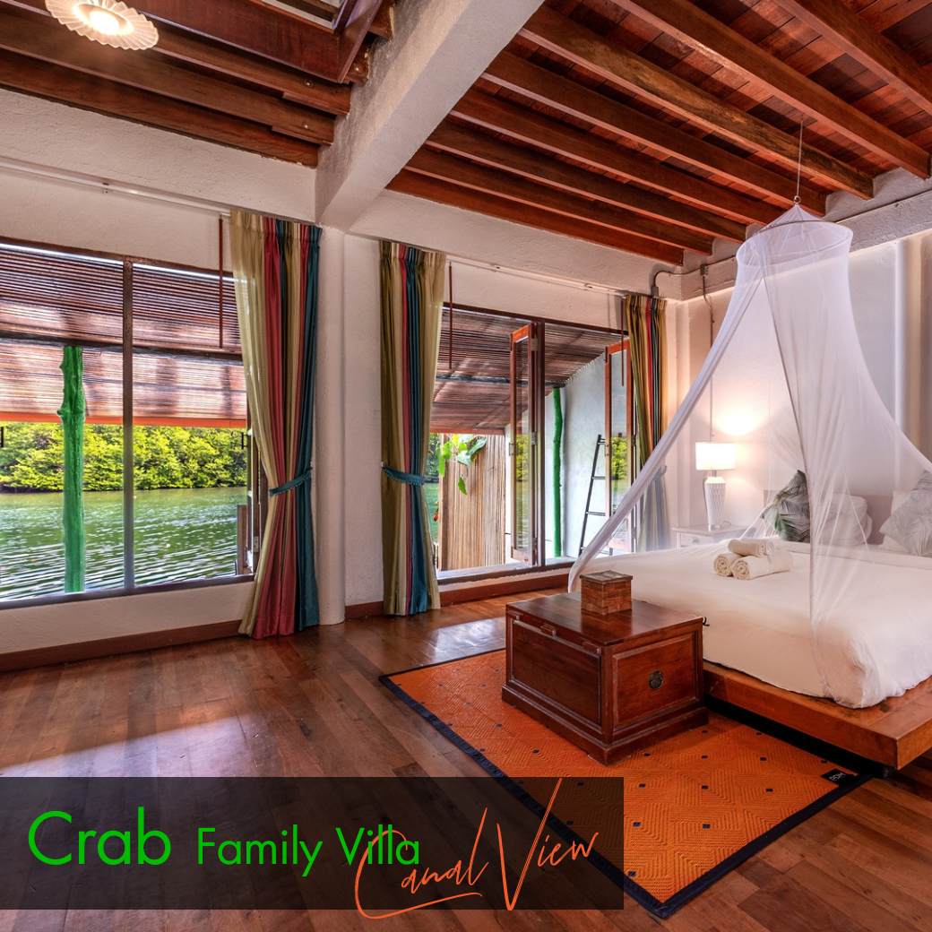 Family Villa - Sponge (Garden View) l Crab (Canal View) วิลล่าสำหรับครอบครัว : HALF-Board