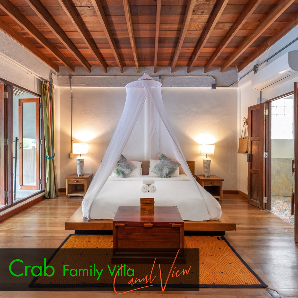 Family Villa - Sponge (Garden View) l Crab (Canal View) วิลล่าสำหรับครอบครัว : HALF-Board