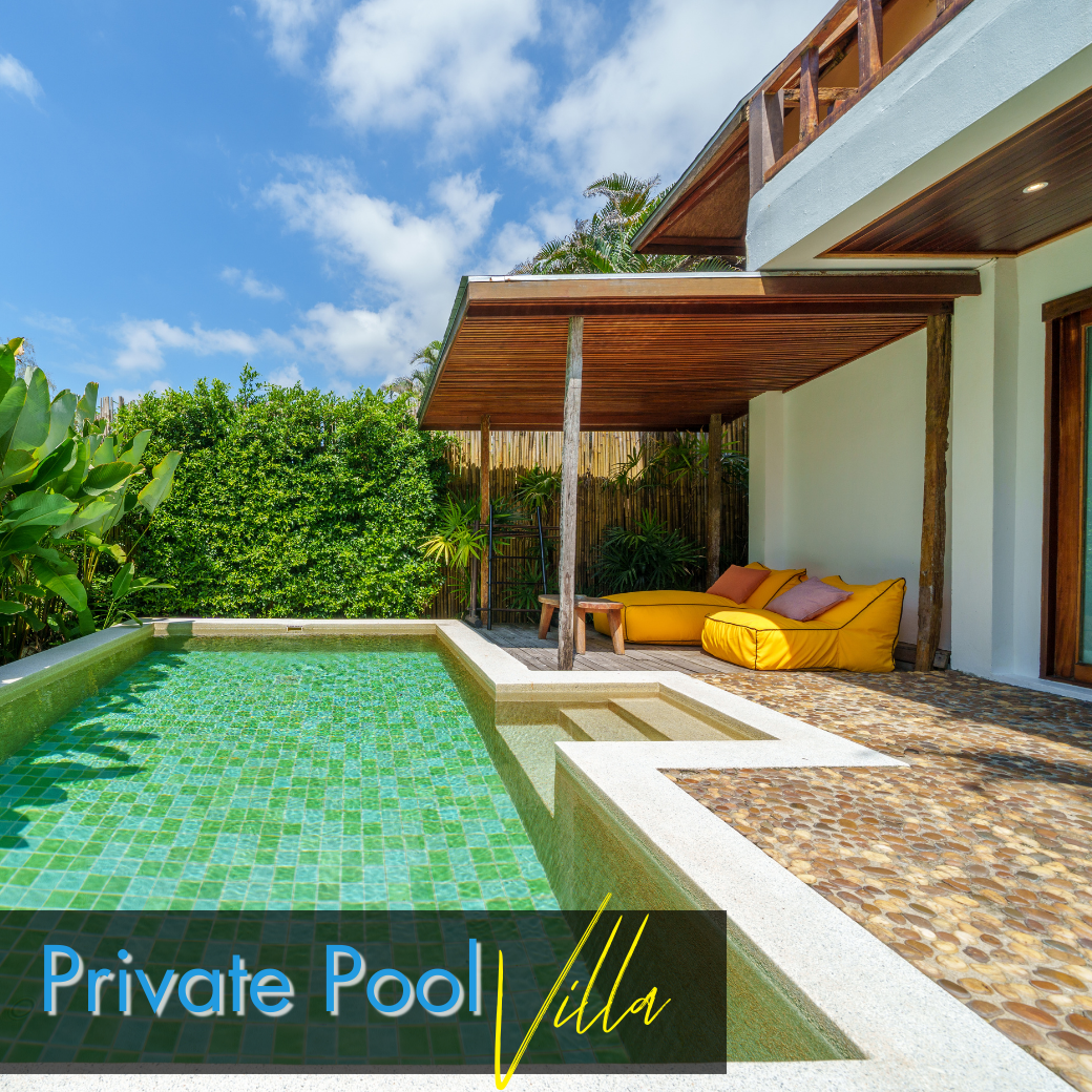Pool Villa (พูล วิลล่า)  : "BUY 1, GET 1 night FREE!"