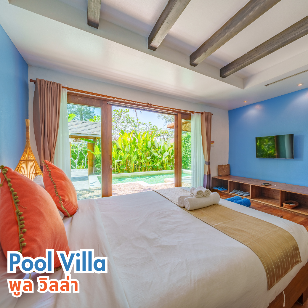 Beach Front Villa (บีช พร้อนท์ วิลล่า) | Pool Villa (พูล วิลล่า) : HALF-Board