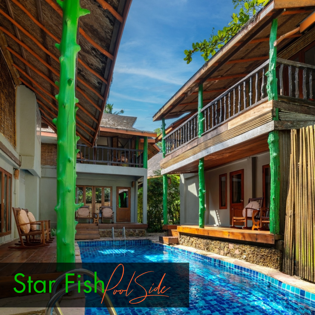 Canal View | Pool View Room : Sea Fan | Star Fish (ห้องวิวคลอง หรือวิวสระ)