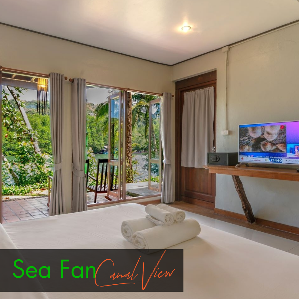 Canal View | Pool View Room : Sea Fan | Star Fish (ห้องวิวคลอง หรือวิวสระ)