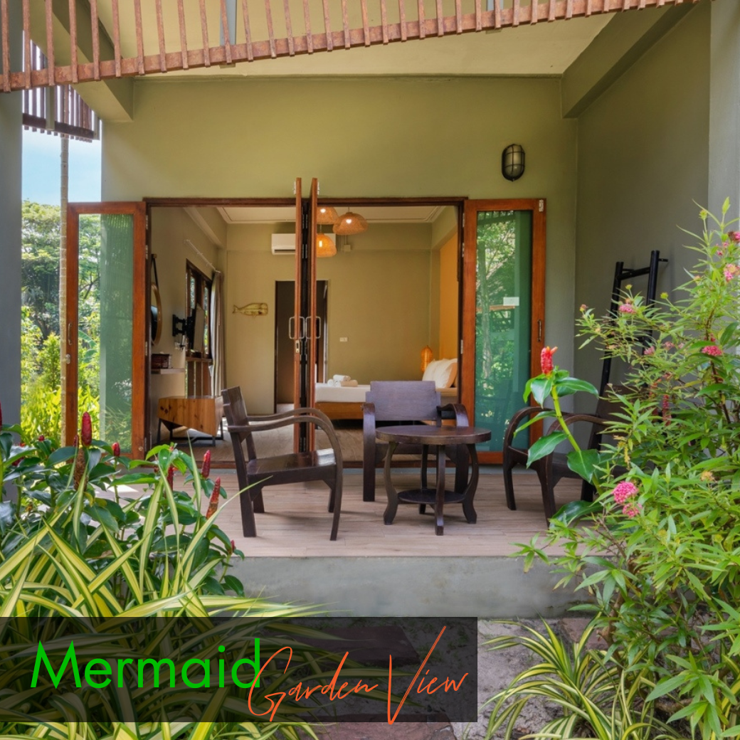 Deluxe Room - Mermaid l Coral (ห้องดีลักซ์ วิวสวน) : HALF-Board