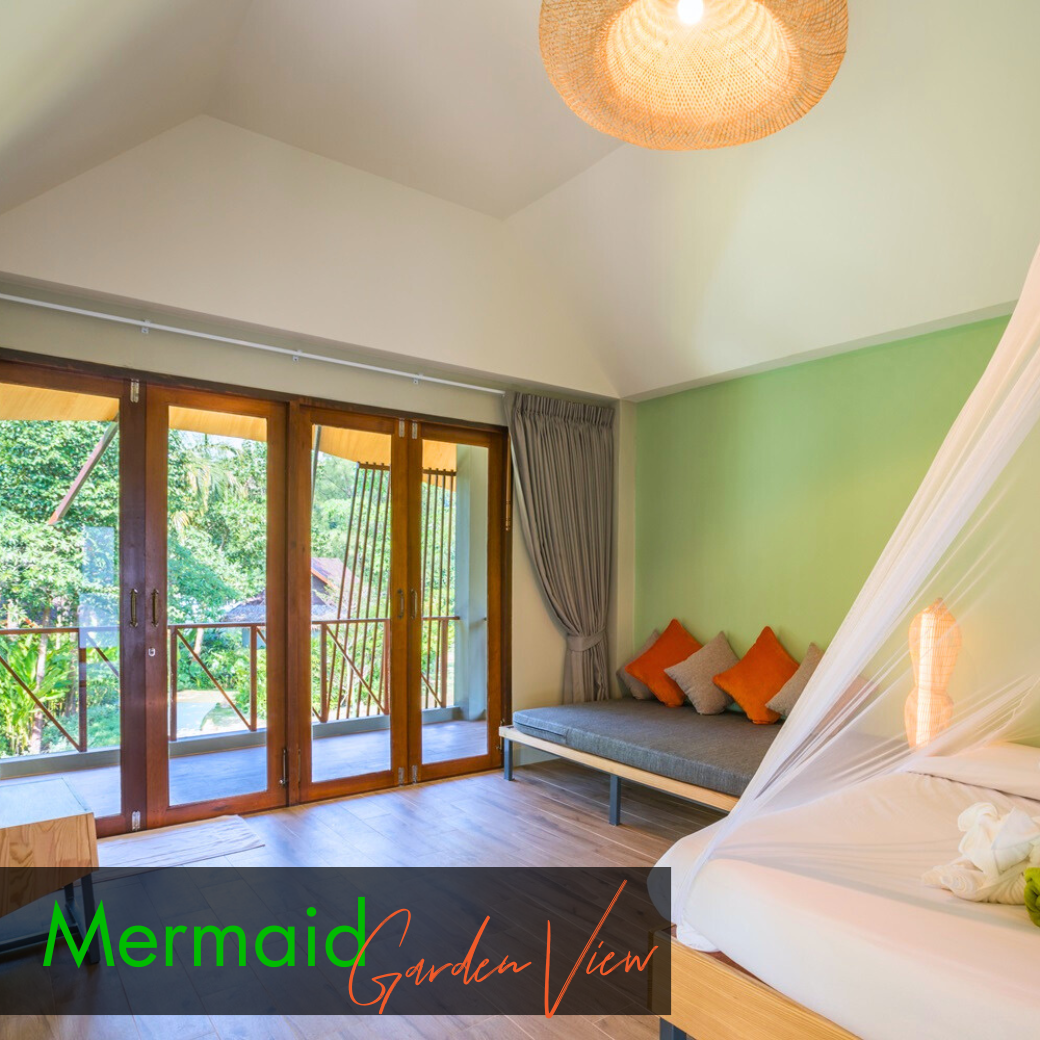 Deluxe Room - Mermaid l Coral (ห้องดีลักซ์ วิวสวน) : HALF-Board