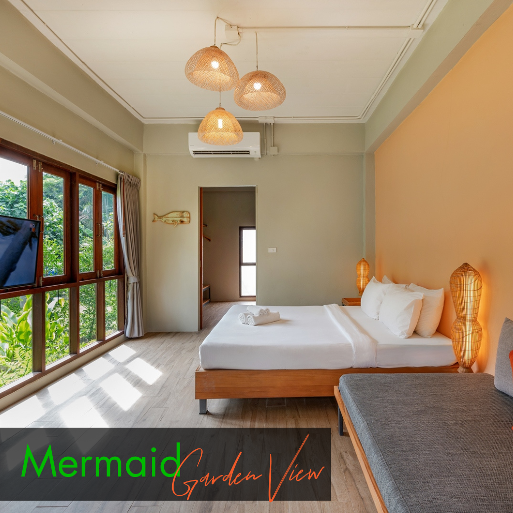 Deluxe Room - Mermaid l Coral (ห้องดีลักซ์ วิวสวน) : HALF-Board