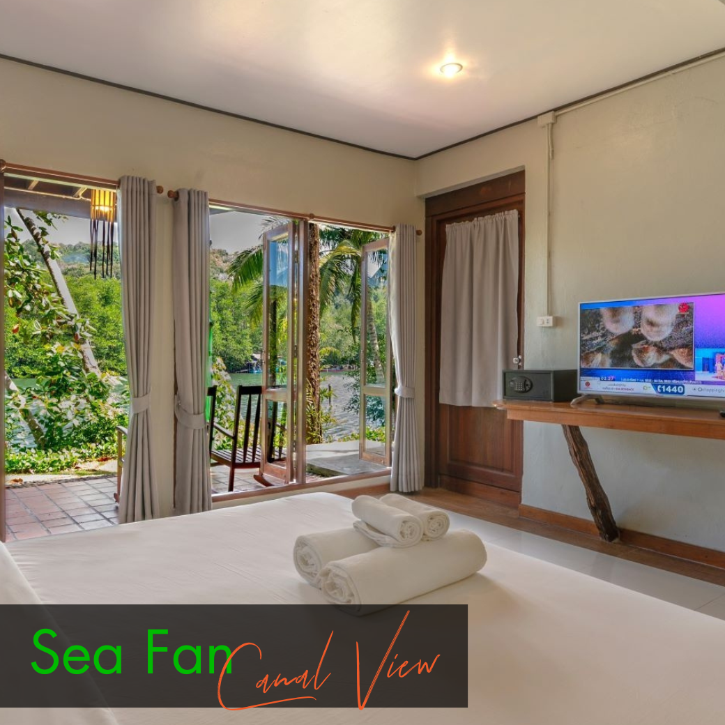 Sea Fan (Canal View) | Star Fish (Pool Vie) ห้องวิวคลอง หรือวิวสระ : HALF-Board