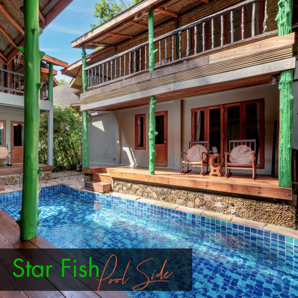 Sea Fan (Canal View) | Star Fish (Pool Vie) ห้องวิวคลอง หรือวิวสระ : HALF-Board