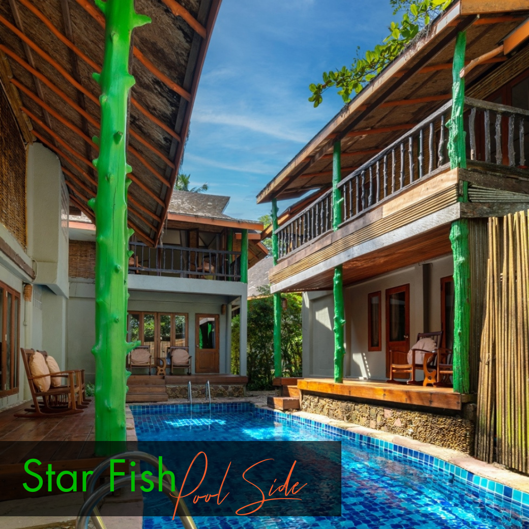 Sea Fan (Canal View) | Star Fish (Pool Vie) ห้องวิวคลอง หรือวิวสระ : HALF-Board