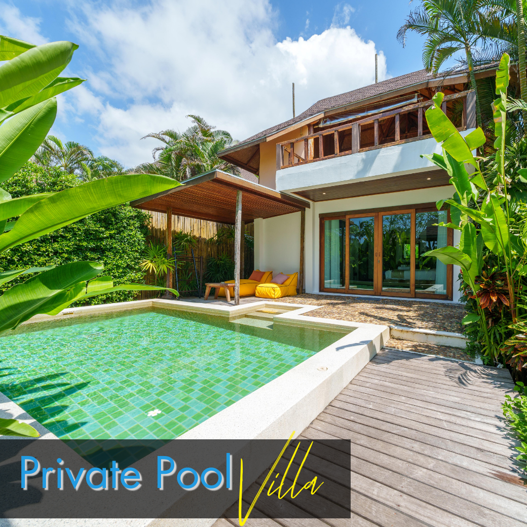 Pool Villa (พูล วิลล่า)  : "BUY 1, GET 1 night FREE!"
